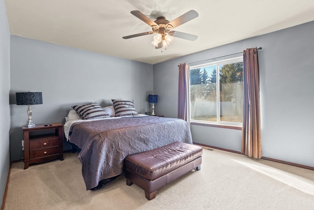 112 S Holiday Rd, Spokane Valley, WA 99016 - carpeted bedroom with ceiling fan and baseboards