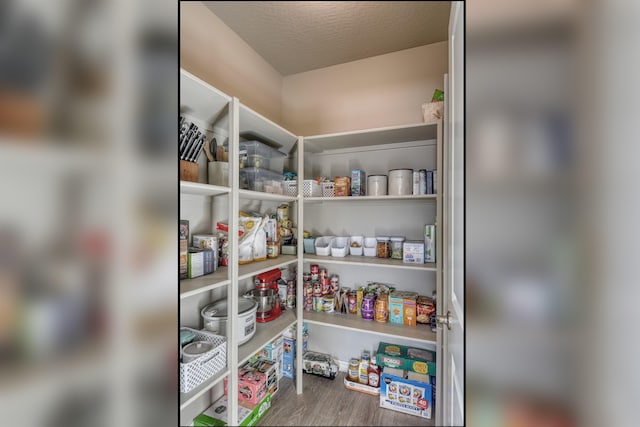 view of pantry