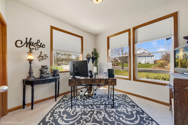 17202 E Morningside Ln, Greenacres, WA 99037 - office with baseboards