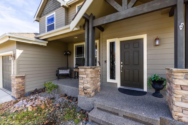 17202 E Morningside Ln, Greenacres, WA 99037 - view of exterior entry featuring covered porch