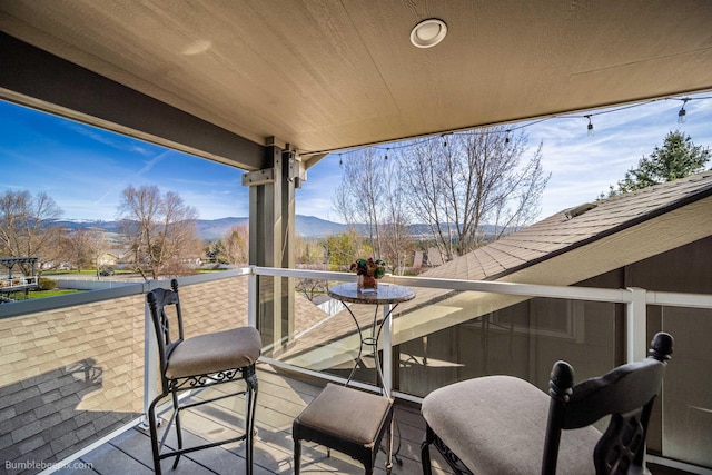 17202 E Morningside Ln, Greenacres, WA 99037 - balcony with a mountain view