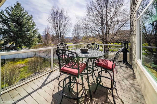 17202 E Morningside Ln, Greenacres, WA 99037 - view of wooden terrace