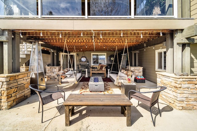 17202 E Morningside Ln, Greenacres, WA 99037 - view of patio with an outdoor living space