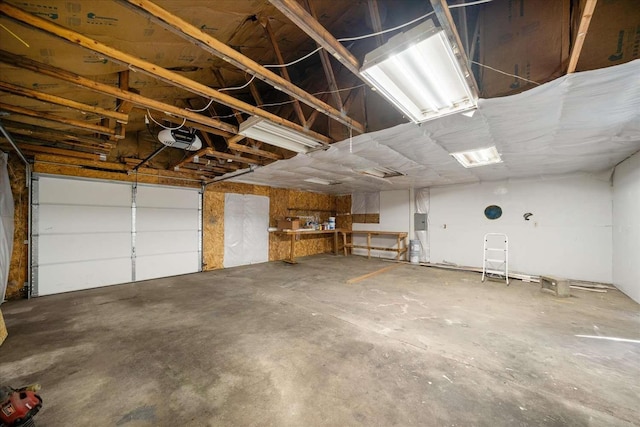 1873 E Marshall Ave, Spokane, WA 99207 - garage featuring a garage door opener