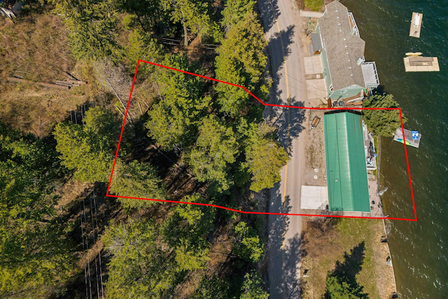drone / aerial view