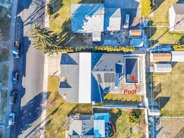 drone / aerial view