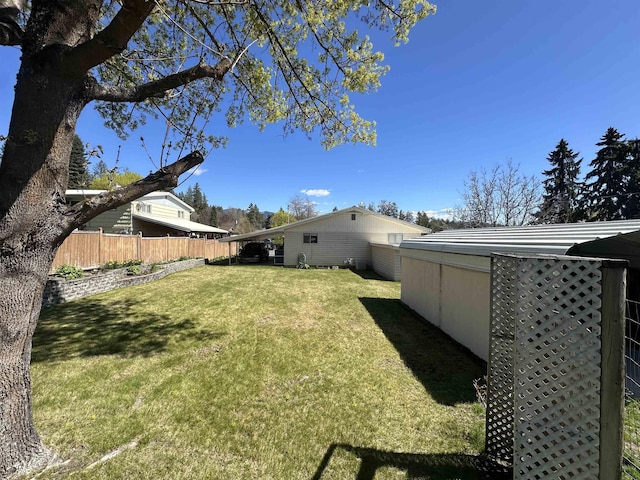 825 N Jefferson St, Colville, WA 99114 - view of yard with fence