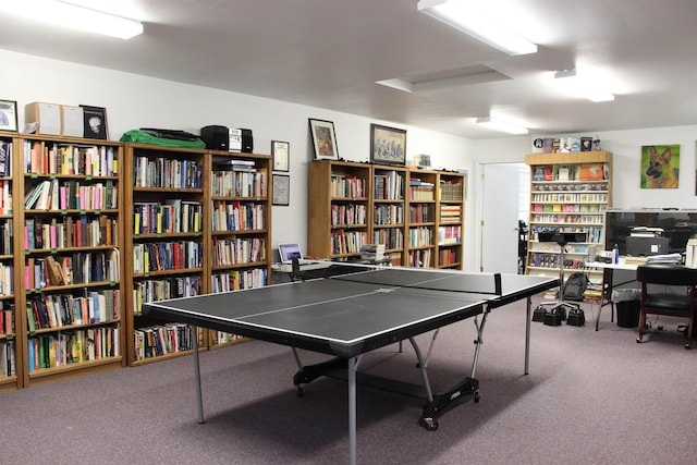 21203 W Beechwood Rd, Medical Lake, WA 99022 - game room featuring carpet flooring