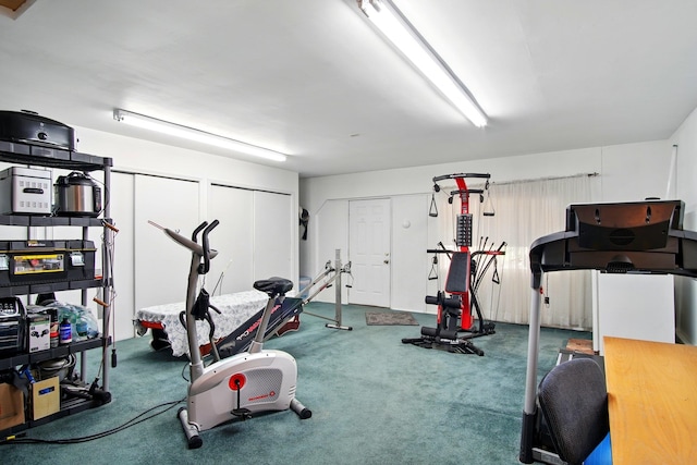 21203 W Beechwood Rd, Medical Lake, WA 99022 - exercise area featuring carpet