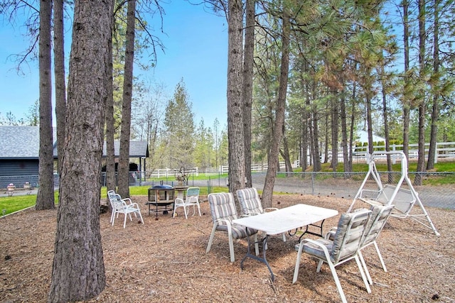 21203 W Beechwood Rd, Medical Lake, WA 99022 - view of yard with fence