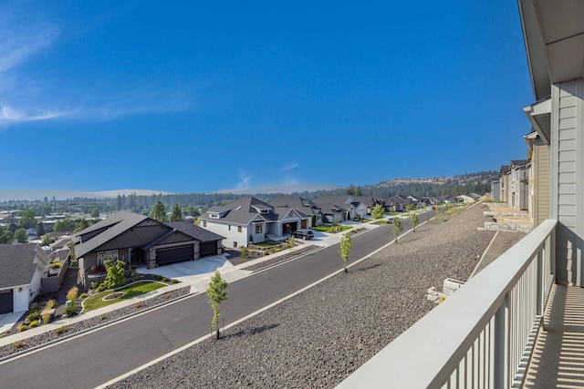 exterior space featuring a residential view