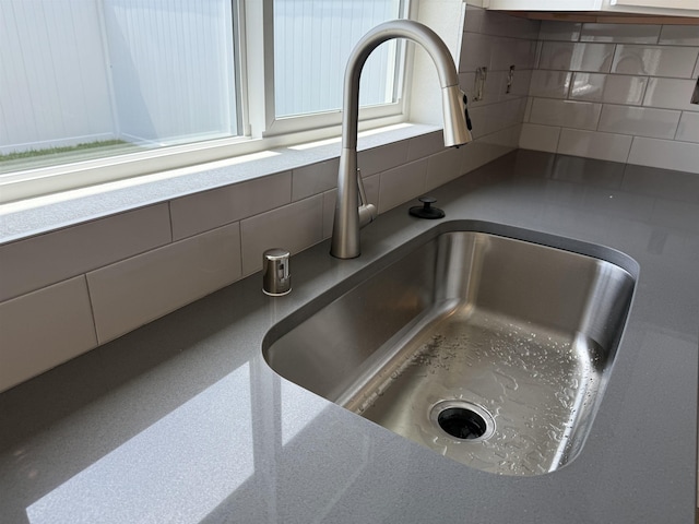9520 E Michielli Ln, Spokane Valley, WA 99206 - kitchen view of a sink and backsplash