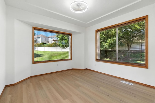 4604 E Birkdale Ln, Spokane, WA 99223 - empty room with light wood-style flooring and baseboards