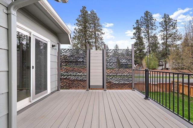 9701 W Masters Ln, Cheney, WA 99004 - view of wooden deck