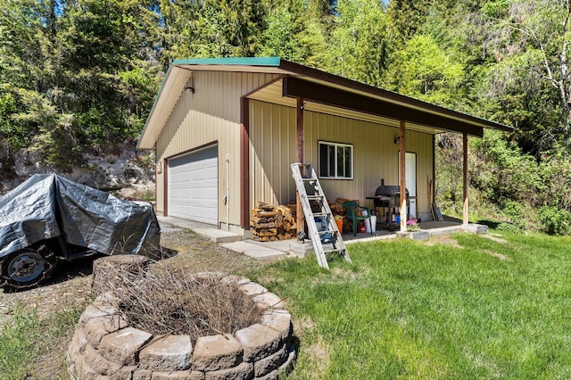 2876 Deep Lake S Shore Rd, Colville, WA 99114 - view of outdoor structure featuring a view of trees