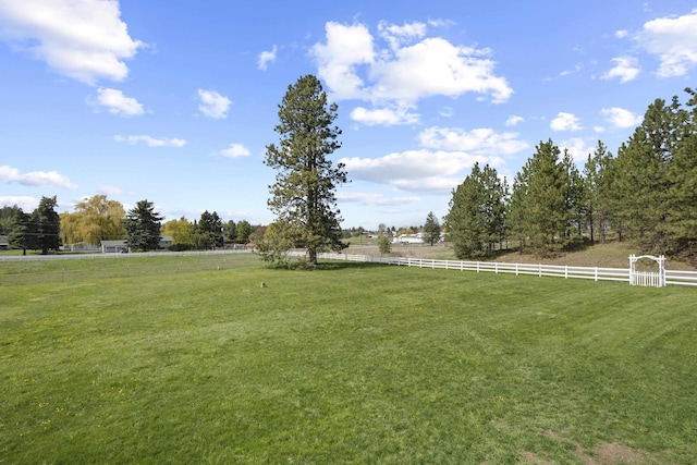4127 S Sullivan Rd, Veradale, WA 99037 - view of yard featuring fence and a rural view