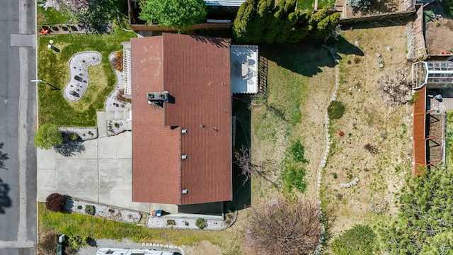 drone / aerial view