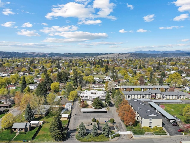 10321 E Main Ave Unit 103, Spokane Valley, WA 99206 - birds eye view of property with a residential view and a mountain view