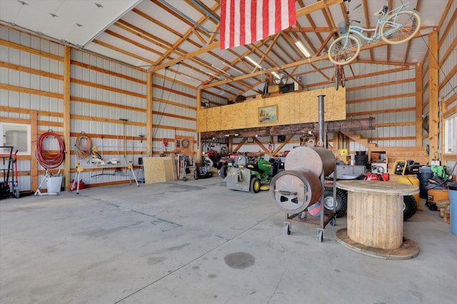 28222 N Wild Rose Ln, Davenport, WA 99122 - garage with metal wall
