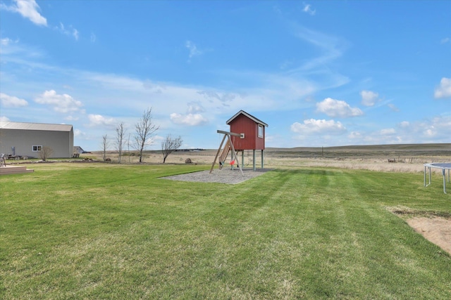 28222 N Wild Rose Ln, Davenport, WA 99122 - view of yard with a playground