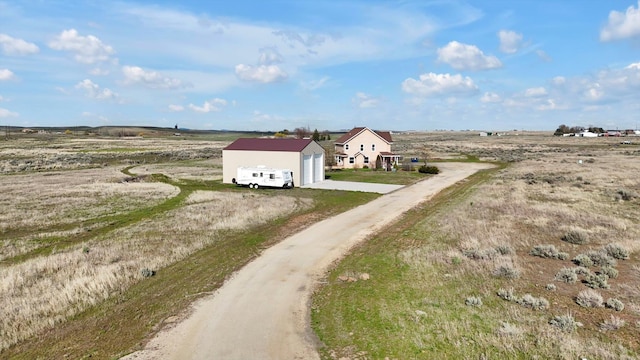 28222 N Wild Rose Ln, Davenport, WA 99122 - drone / aerial view with a rural view