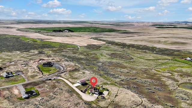 28222 N Wild Rose Ln, Davenport, WA 99122 - drone / aerial view with a rural view