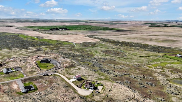 28222 N Wild Rose Ln, Davenport, WA 99122 - birds eye view of property featuring a rural view