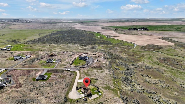 28222 N Wild Rose Ln, Davenport, WA 99122 - birds eye view of property featuring a rural view