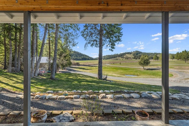 view of yard