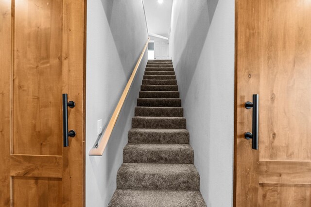 view of stairs