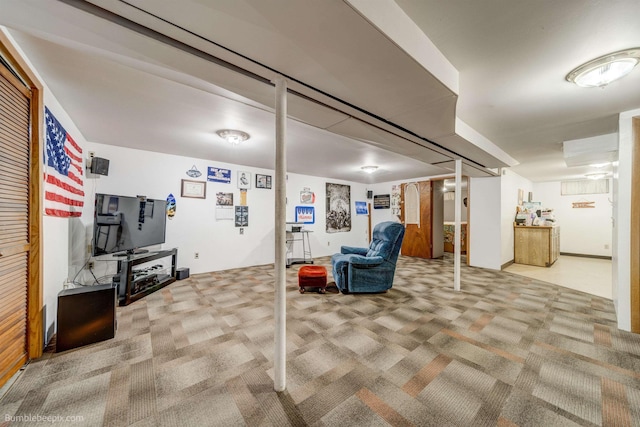 6503 N Calispel St, Spokane, WA 99208 - finished below grade area featuring carpet