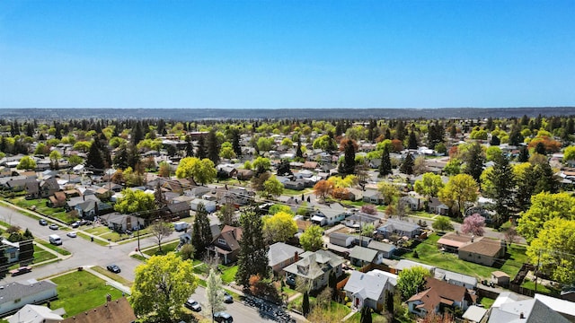 birds eye view of property featuring a residential view
