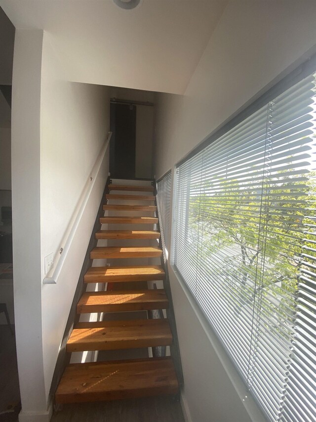 view of stairs