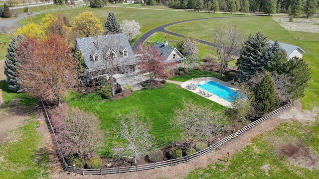 drone / aerial view