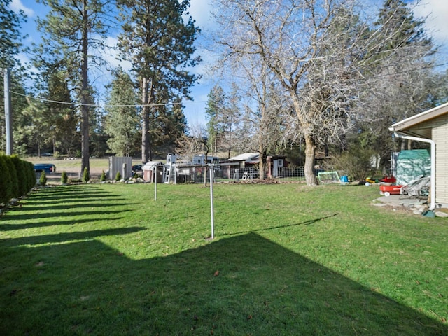view of yard