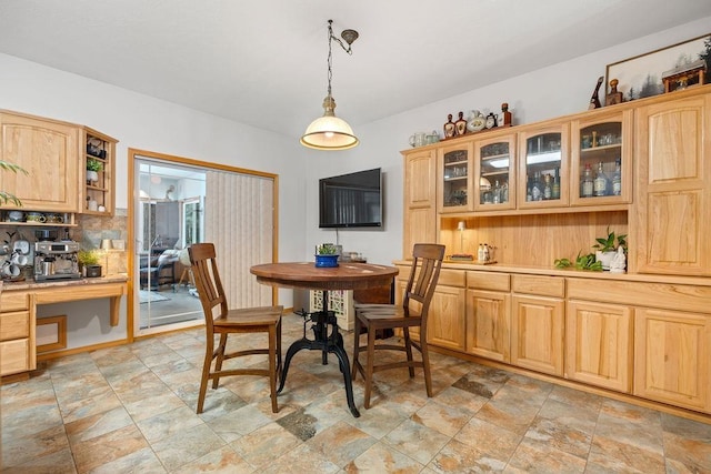 815 E Shelter Ln, Deer Park, WA 99006 - dining room with stone finish flooring