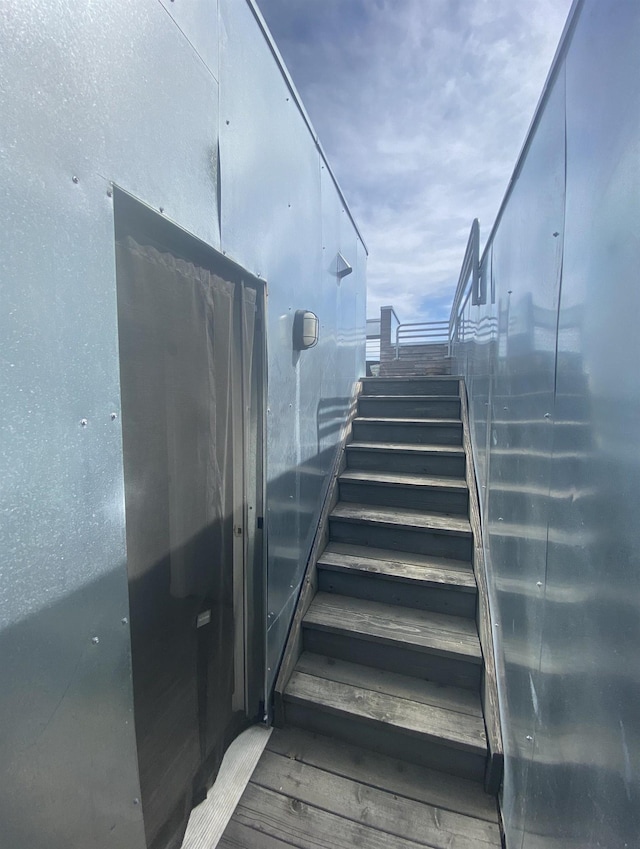 view of staircase
