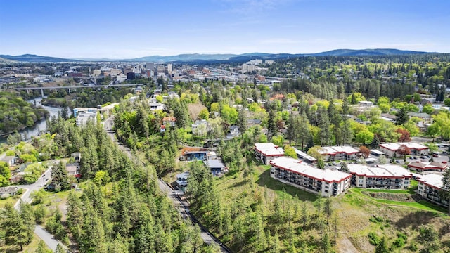 172 S Coeur Dalene St Unit G-303, Spokane, WA 99201 - aerial view of a mountain backdrop