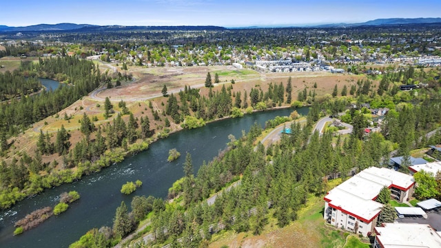 172 S Coeur Dalene St Unit G-303, Spokane, WA 99201 - bird's eye view of a water and mountain view