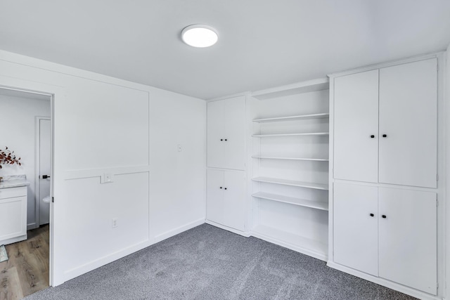 interior space with carpet floors