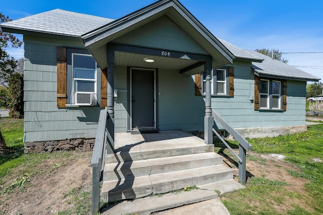 view of bungalow-style home