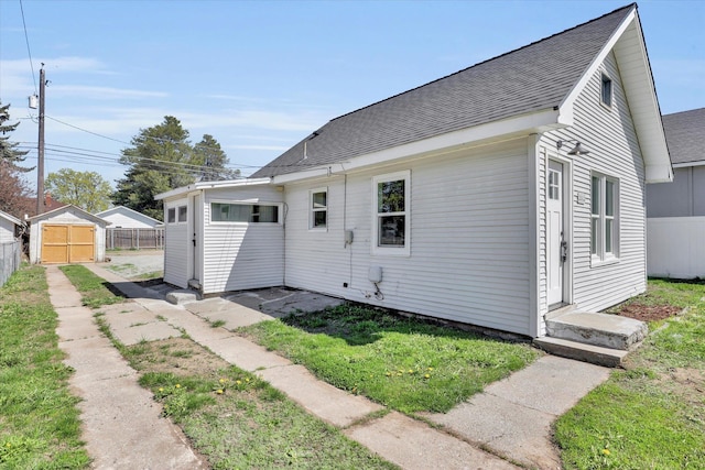 3903 E Hartson Ave, Spokane, WA 99202 - view of side of property with roof with shingles