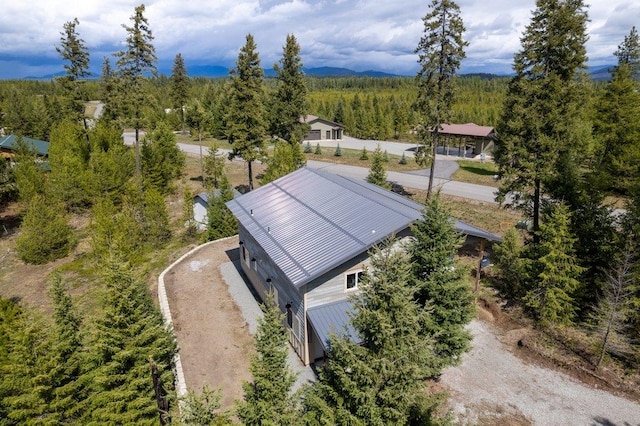362 Panorama Dr, Newport, WA 99156 - bird's eye view with a forest view