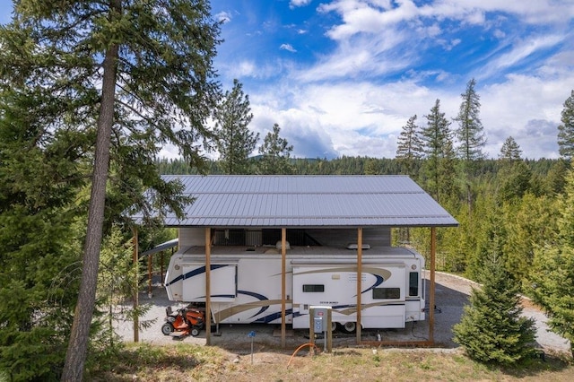 362 Panorama Dr, Newport, WA 99156 - dock area featuring a wooded view