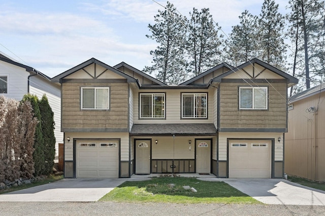 3713 S Harrison St, Spokane, WA 99224 - view of front of house with concrete driveway and an attached garage