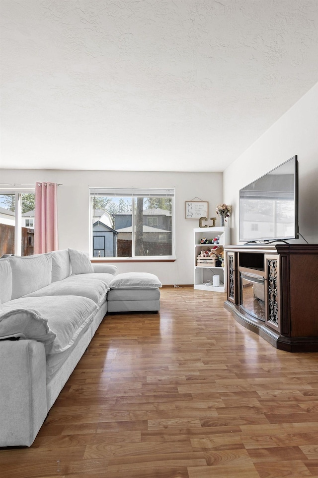 3713 S Harrison St, Spokane, WA 99224 - living area with wood finished floors