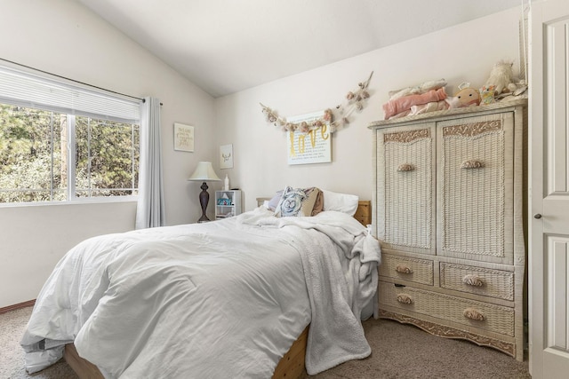 3713 S Harrison St, Spokane, WA 99224 - carpeted bedroom featuring lofted ceiling