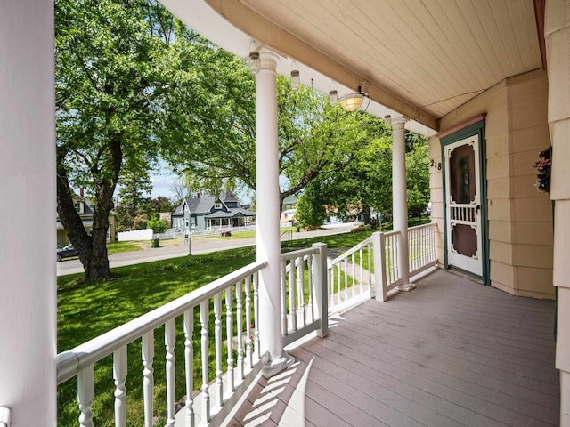 218 S Broadway St, Tekoa, WA 99033 - view of porch