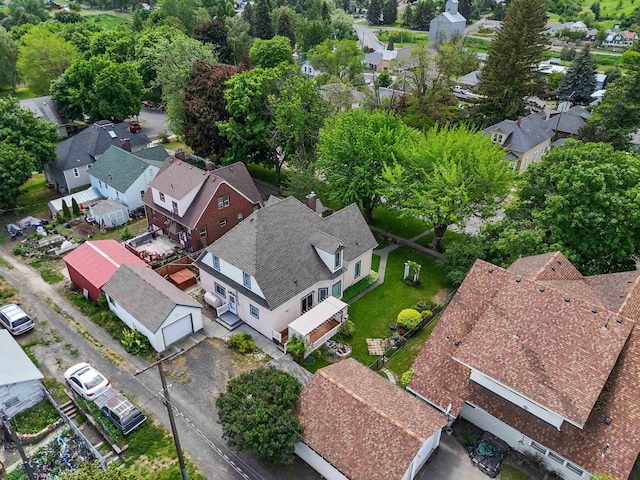 218 S Broadway St, Tekoa, WA 99033 - aerial perspective of suburban area