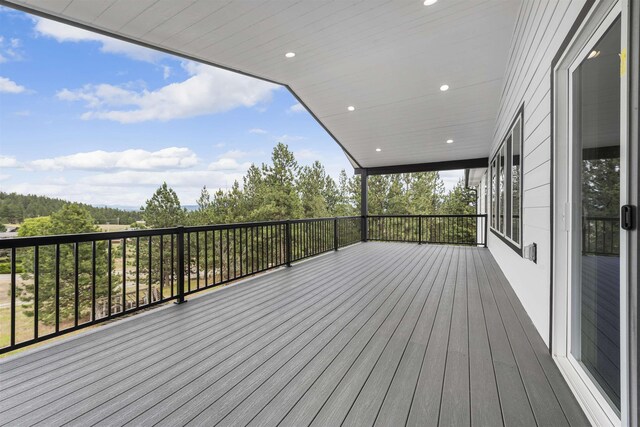 view of deck